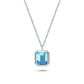 Sky Blue Topaz Necklace
