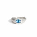 Swiss Topaz Pinky Ring