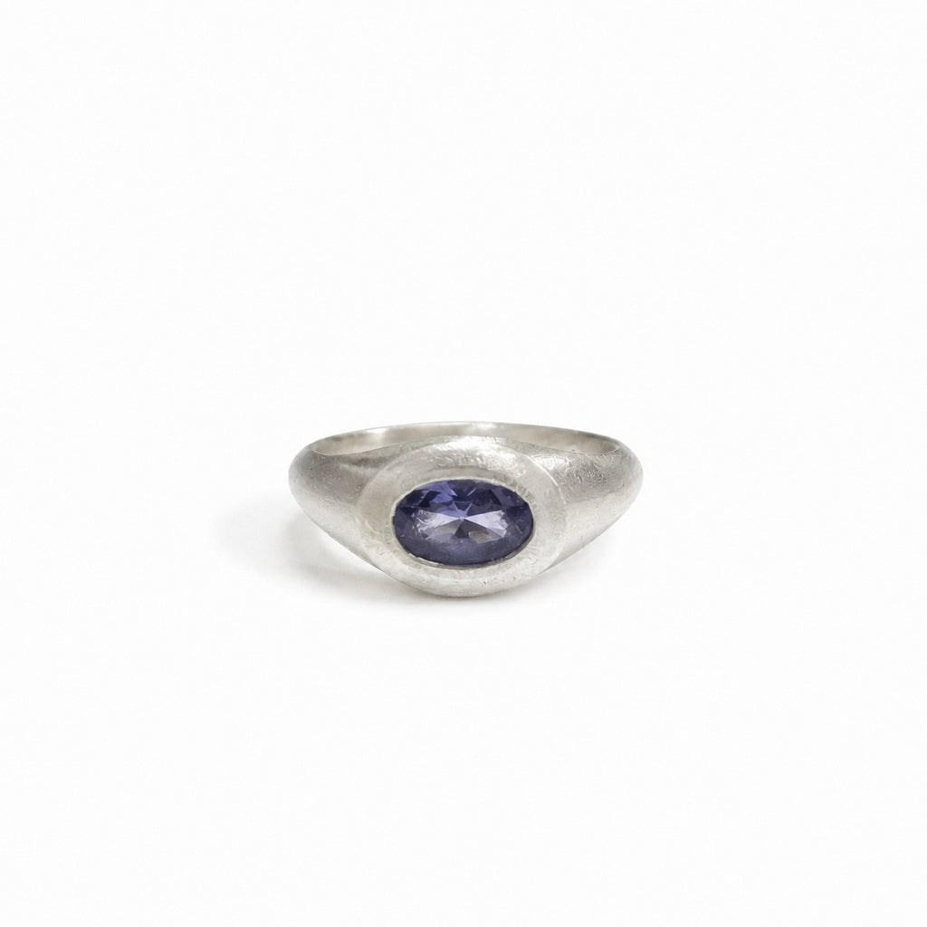 Tanzanite Pinky Ring